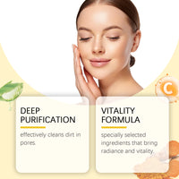 Hoygi Turmeric Mud Film Gently Cleans Skin Pores, Moisturizes Skin Care, Moisturizes Moisture, Locks Water And Moistens Soft Mud Film